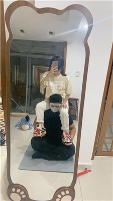 【苏州香香】骑马镜前羞辱场