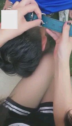 【调教视频】<苏墨墨>户外调教没用的狗东西