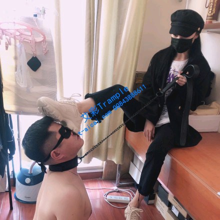 【调教视频】【蔓蔓s】超美学生S小白鞋惩罚犯错家奴